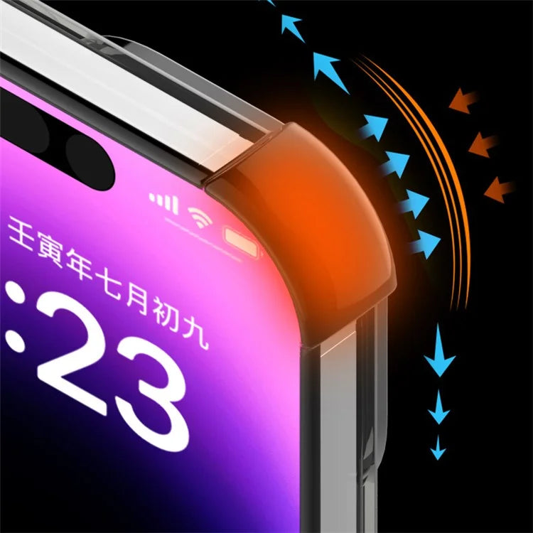 For iPhone 15 Pro Max Magnetic Case Ring Holder Kickstand Phone Cover