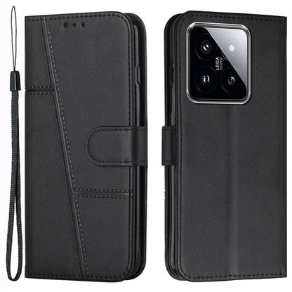 For Xiaomi 14 Cell Phone Case Wallet Stand Full Protection Leather Cover