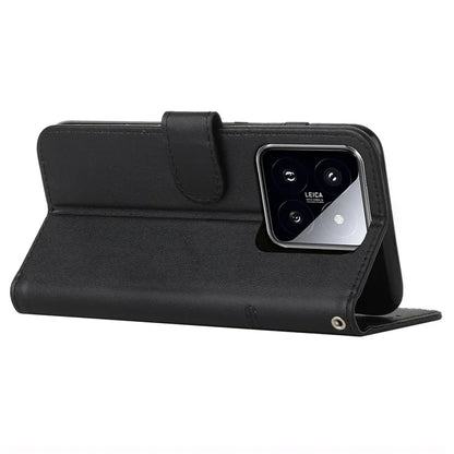 For Xiaomi 14 Cell Phone Case Wallet Stand Full Protection Leather Cover