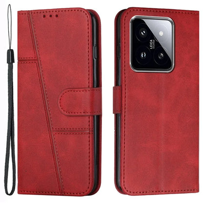 For Xiaomi 14 Cell Phone Case Wallet Stand Full Protection Leather Cover