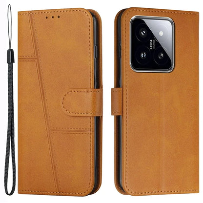 For Xiaomi 14 Cell Phone Case Wallet Stand Full Protection Leather Cover