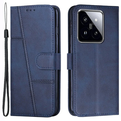 For Xiaomi 14 Cell Phone Case Wallet Stand Full Protection Leather Cover