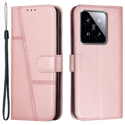 For Xiaomi 14 Cell Phone Case Wallet Stand Full Protection Leather Cover