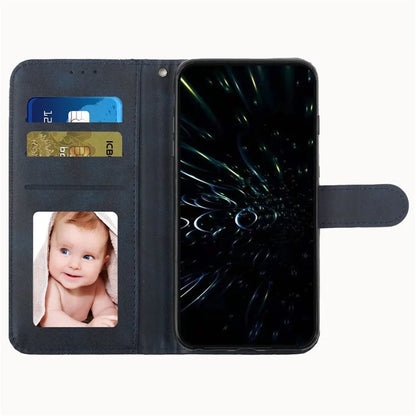 For Samsung Galaxy S24+ Cell Phone Case PU Leather Drop-proof Cover with Wallet