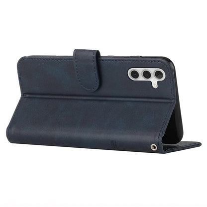 For Samsung Galaxy S24+ Cell Phone Case PU Leather Drop-proof Cover with Wallet