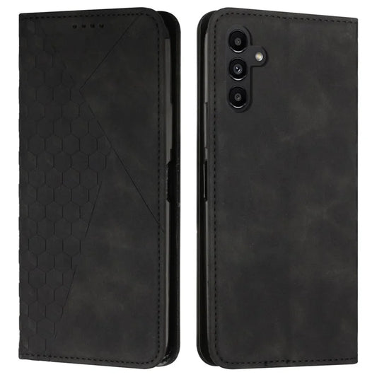 For Samsung Galaxy A25 5G (Global) (161.0 x 76.5 x 8.3mm) Cover PU Leather Imprinted Phone Wallet Case with Stand