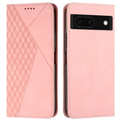 For Google Pixel 8a Cell Phone Case Magnetic Closing Flip Stand Wallet Leather Shell