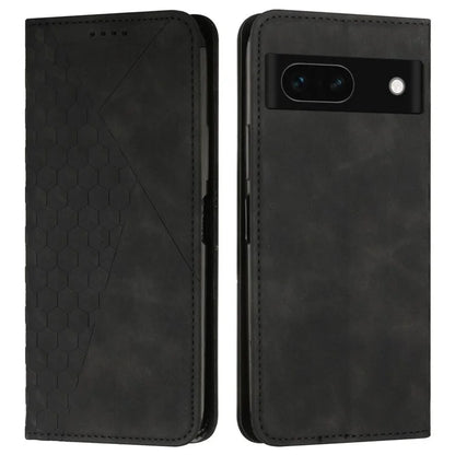 For Google Pixel 8a Cell Phone Case Magnetic Closing Flip Stand Wallet Leather Shell