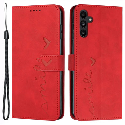 For Samsung Galaxy A25 5G (Global) (161.0 x 76.5 x 8.3mm) Cell Phone Case Magnetic Clasp Imprinted Leather Wallet Cover