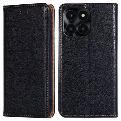For Honor X6a 4G Cell Phone Case PU Leather Wallet Shockproof Flip Stand Cover