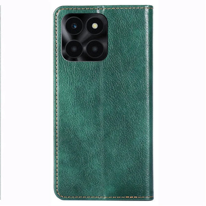 For Honor X6a 4G Cell Phone Case PU Leather Wallet Shockproof Flip Stand Cover