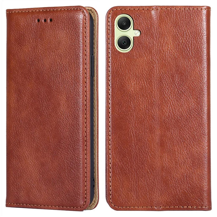 For Samsung Galaxy A05 4G Cover Magnetic Auto-closing Leather Cell Phone Case with Wallet