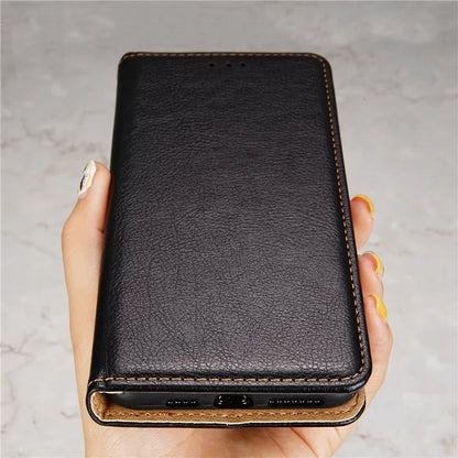 For Samsung Galaxy A05 4G Cover Magnetic Auto-closing Leather Cell Phone Case with Wallet