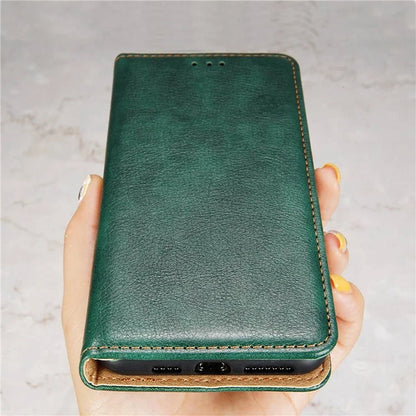 For Samsung Galaxy A05 4G Cover Magnetic Auto-closing Leather Cell Phone Case with Wallet