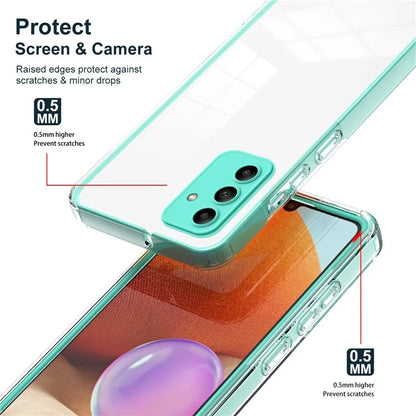 For Samsung Galaxy A05s 4G Clear Case Colorful Frame Mobile Phone Cover