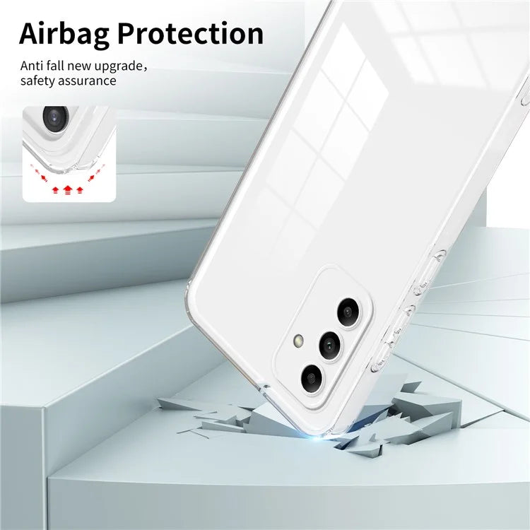 For Samsung Galaxy A05s 4G Clear Case Colorful Frame Mobile Phone Cover