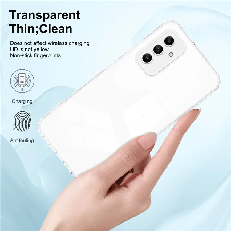 For Samsung Galaxy A05s 4G Clear Case Colorful Frame Mobile Phone Cover