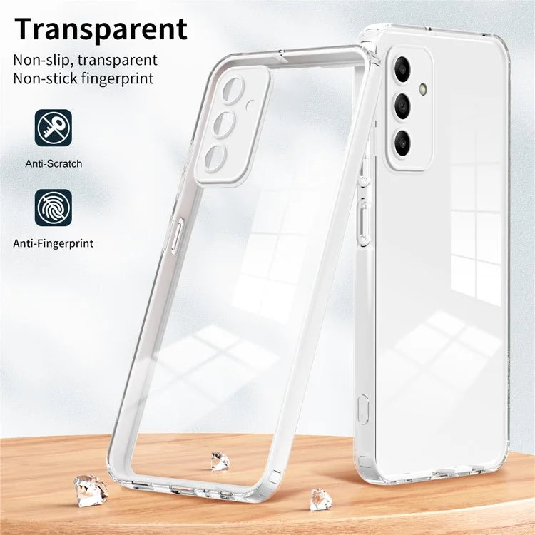 For Samsung Galaxy A05s 4G Clear Case Colorful Frame Mobile Phone Cover