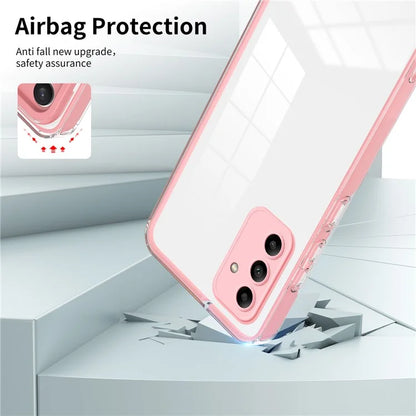 For Samsung Galaxy A05s 4G Clear Case Colorful Frame Mobile Phone Cover