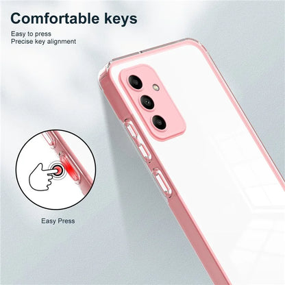 For Samsung Galaxy A05s 4G Clear Case Colorful Frame Mobile Phone Cover