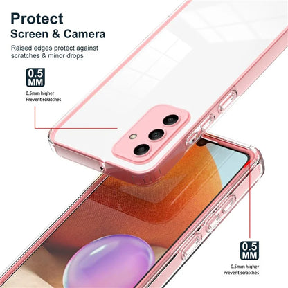 For Samsung Galaxy A05s 4G Clear Case Colorful Frame Mobile Phone Cover