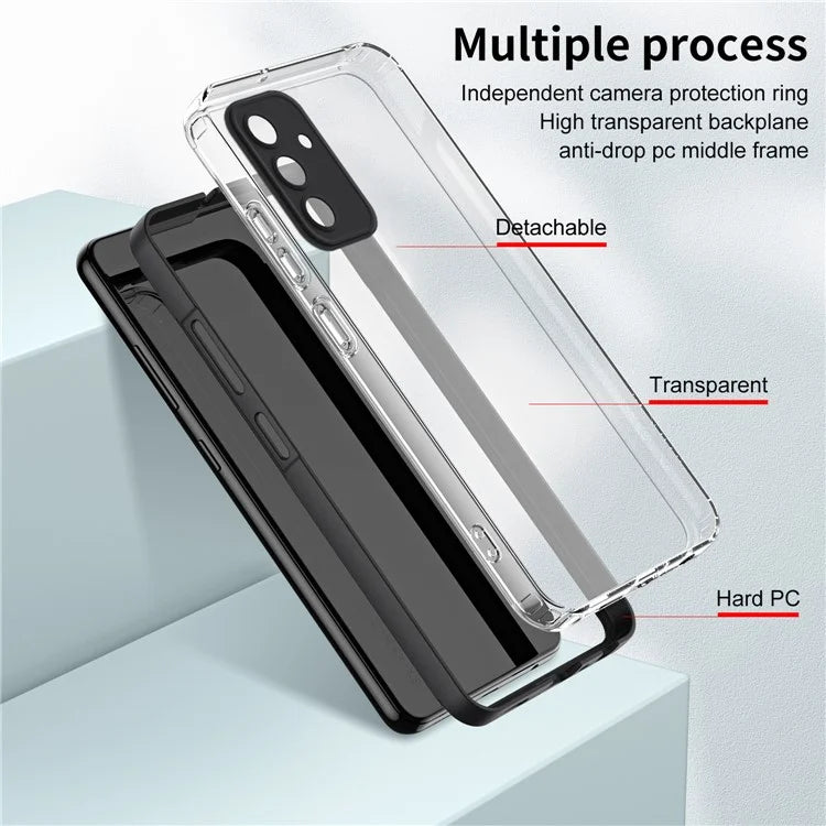 For Samsung Galaxy A05s 4G Clear Case Colorful Frame Mobile Phone Cover