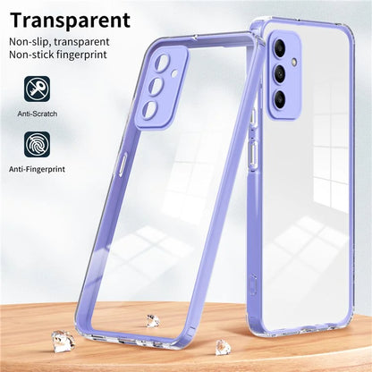 For Samsung Galaxy A05s 4G Clear Case Colorful Frame Mobile Phone Cover
