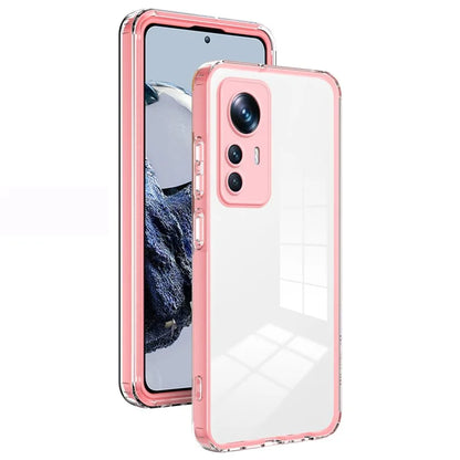 For Xiaomi 12T Pro 5G Clear Case Airbag Corner TPU + PC Phone Cover