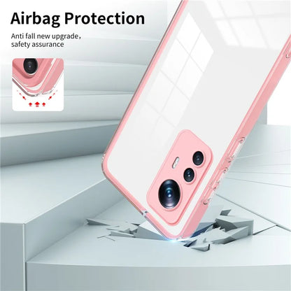 For Xiaomi 12T Pro 5G Clear Case Airbag Corner TPU + PC Phone Cover