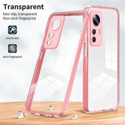 For Xiaomi 12T Pro 5G Clear Case Airbag Corner TPU + PC Phone Cover