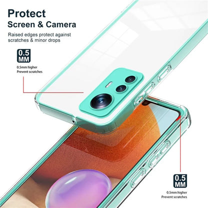 For Xiaomi 12T Pro 5G Clear Case Airbag Corner TPU + PC Phone Cover