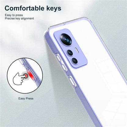 For Xiaomi 12T Pro 5G Clear Case Airbag Corner TPU + PC Phone Cover