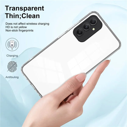 For Samsung Galaxy M34 5G / F34 5G Case Clear TPU Back PC Frame Phone Cover