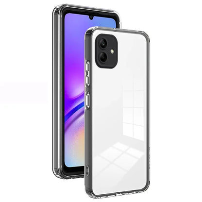 For Samsung Galaxy A05 4G Case TPU + PC Transparent Phone Back Cover