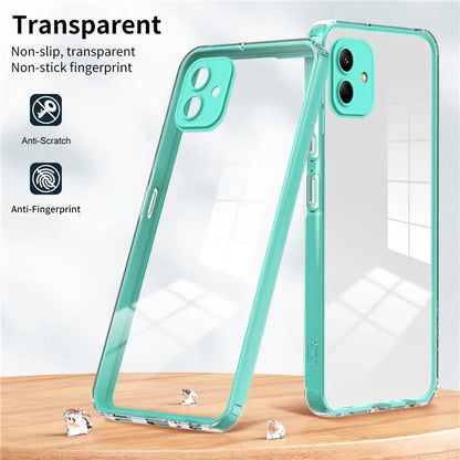 For Samsung Galaxy A05 4G Case TPU + PC Transparent Phone Back Cover