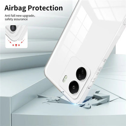 For Xiaomi Redmi 13C 4G / Poco C65 4G Clear Case TPU + PC Phone Cover