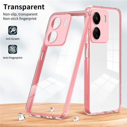 For Xiaomi Redmi 13C 4G / Poco C65 4G Clear Case TPU + PC Phone Cover