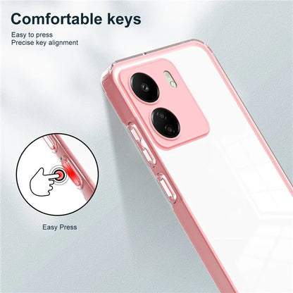 For Xiaomi Redmi 13C 4G / Poco C65 4G Clear Case TPU + PC Phone Cover