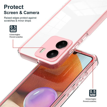 For Xiaomi Redmi 13C 4G / Poco C65 4G Clear Case TPU + PC Phone Cover
