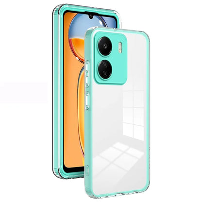 For Xiaomi Redmi 13C 4G / Poco C65 4G Clear Case TPU + PC Phone Cover