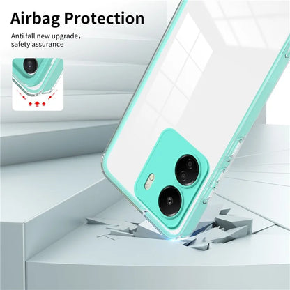 For Xiaomi Redmi 13C 4G / Poco C65 4G Clear Case TPU + PC Phone Cover