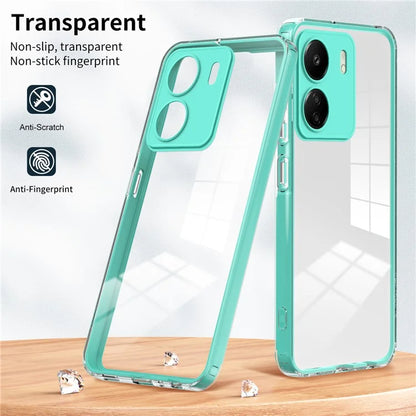 For Xiaomi Redmi 13C 4G / Poco C65 4G Clear Case TPU + PC Phone Cover