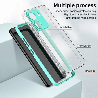 For Xiaomi Redmi 13C 4G / Poco C65 4G Clear Case TPU + PC Phone Cover
