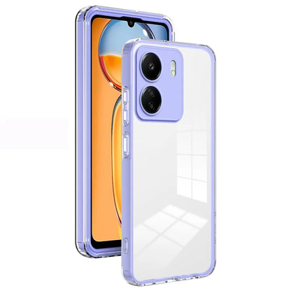 For Xiaomi Redmi 13C 4G / Poco C65 4G Clear Case TPU + PC Phone Cover