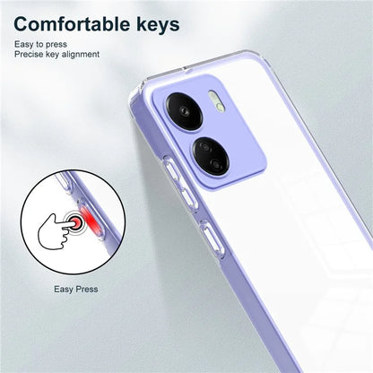 For Xiaomi Redmi 13C 4G / Poco C65 4G Clear Case TPU + PC Phone Cover