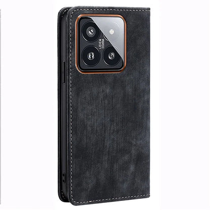 For Xiaomi 14 Pro Case Phone Shell RFID Blocking Wallet Leather Mobile Phone Cover