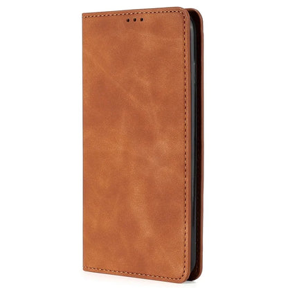 For Xiaomi 14 Case Leather Magnetic Phone Stand Shell Card Slots Mobile Phone Cover
