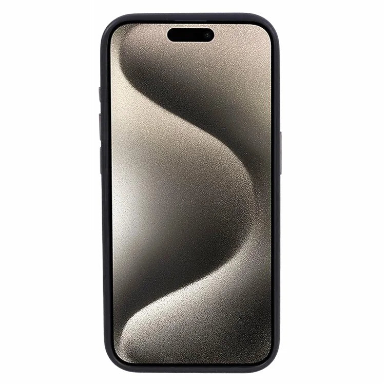 DFANS For iPhone 15 Pro Max Magnetic Case Compatible with MagSafe Leather Coated TPU+PC Cover