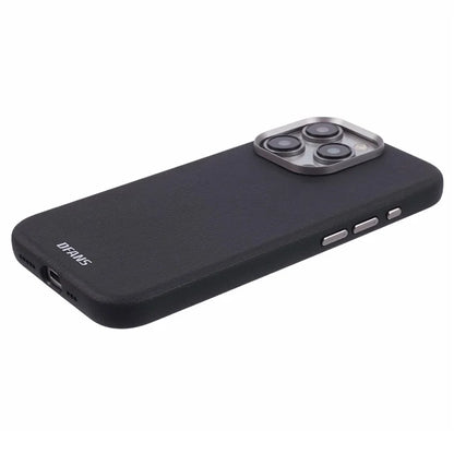 DFANS For iPhone 15 Pro Max Magnetic Case Compatible with MagSafe Leather Coated TPU+PC Cover