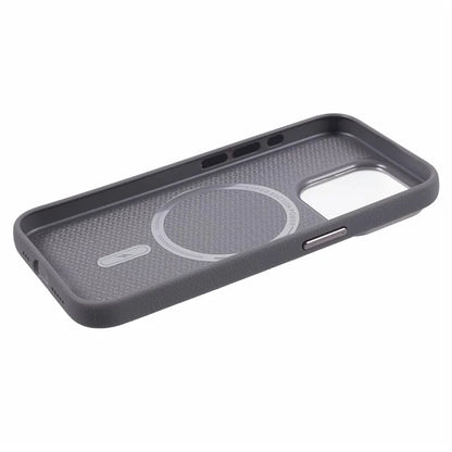 DFANS For iPhone 15 Pro Magnetic Case Leather Back Cover Compatible with MagSafe